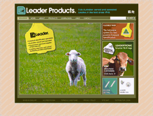 Tablet Screenshot of leaderproducts.com.au